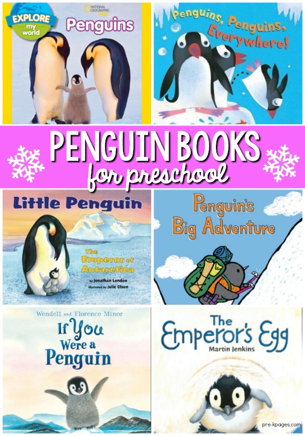 Books About Penguins for Preschool - Pre-K Pages