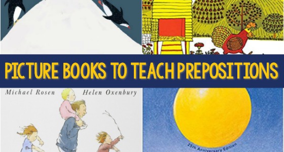 Preposition Picture Books for Preschoolers
