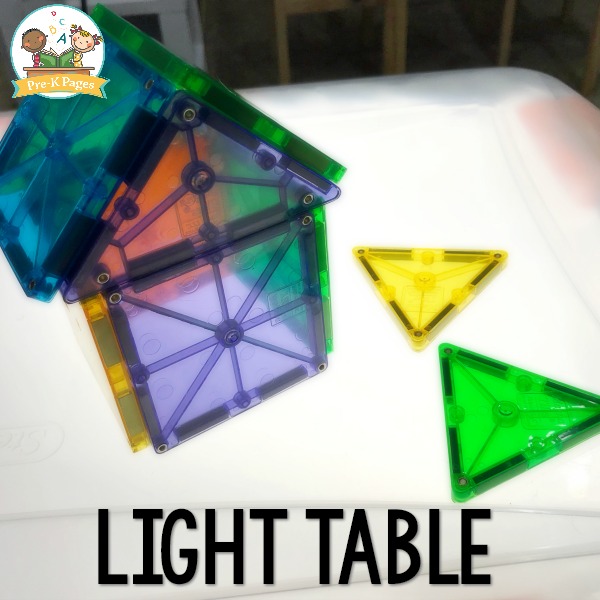 Preschool Light Table