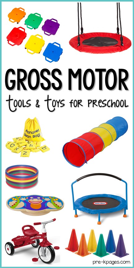 Best Gross Motor Tools and Toys for Preschool