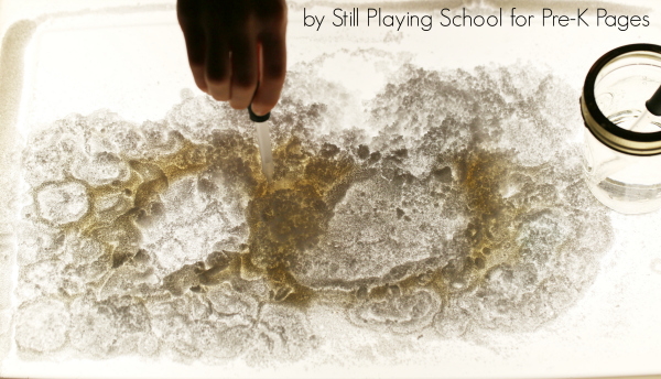 exploring light table instant snow