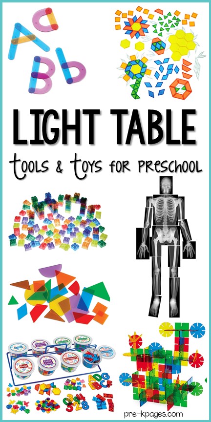 Best Light Table Tools and Toys for Preschool