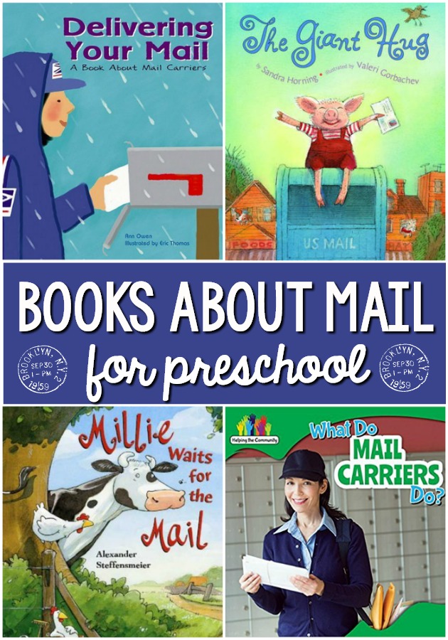 Books About the Post Office and Mail PreK Pages