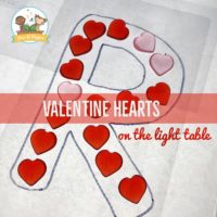 Valentine's Day Light Table Activities - Pre-K Pages