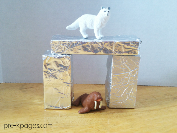 over under activity winter animals