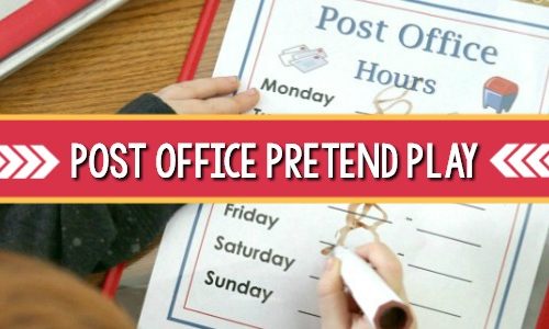 Post Office Pretend Play