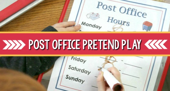 Post Office Pretend Play