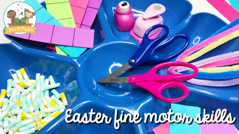 Easter Fine Motor Activities for Preschool