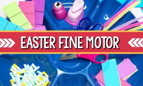 Easter Fine Motor Tray