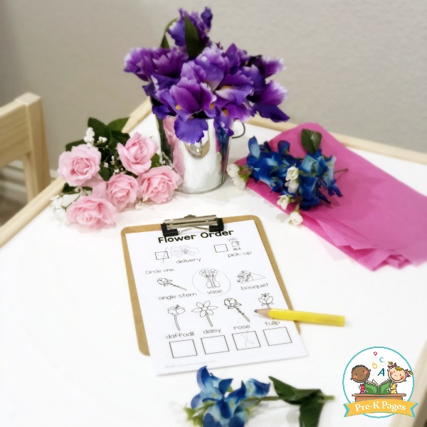 Flower Shop Printable Order Form