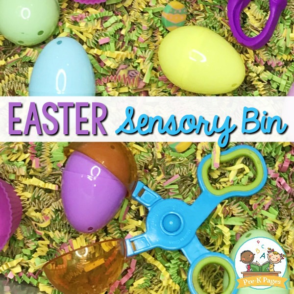 Handy Scoopers in the Sensory Bin