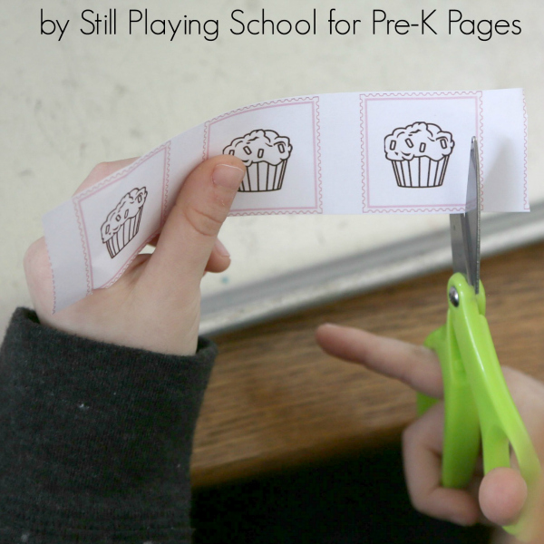 preschool cutting scissors play