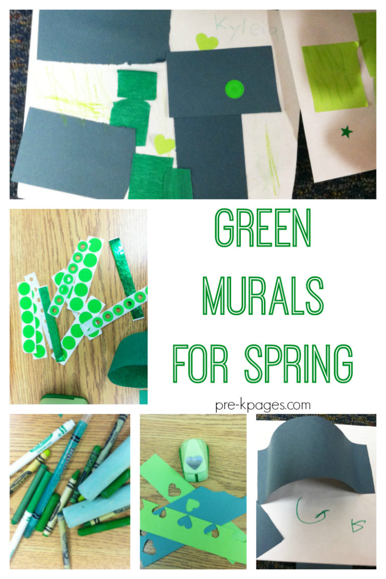 Preschool Mural Ideas For Spring - Pre-K Pages
