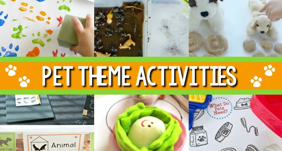 Download Pets Theme Activities for Preschool - Pre-K Pages