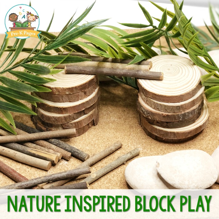 Nature Inspired Block Play in Preschool