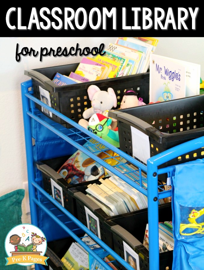 Preschool Classroom Library Book Organization