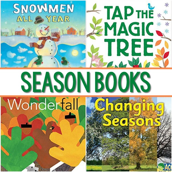 Books About Seasons for Preschool PreK Pages