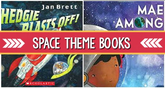 Space theme books