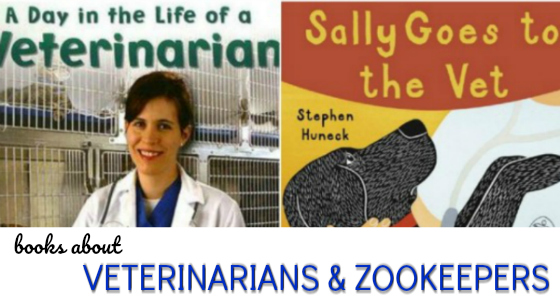 veterinarians zookeepers books
