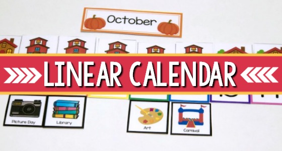 Linear Calendar Ideas