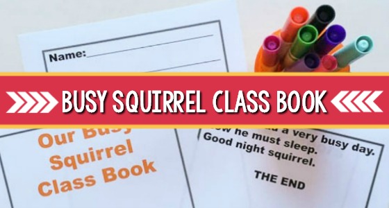Busy Squirrel Class Book
