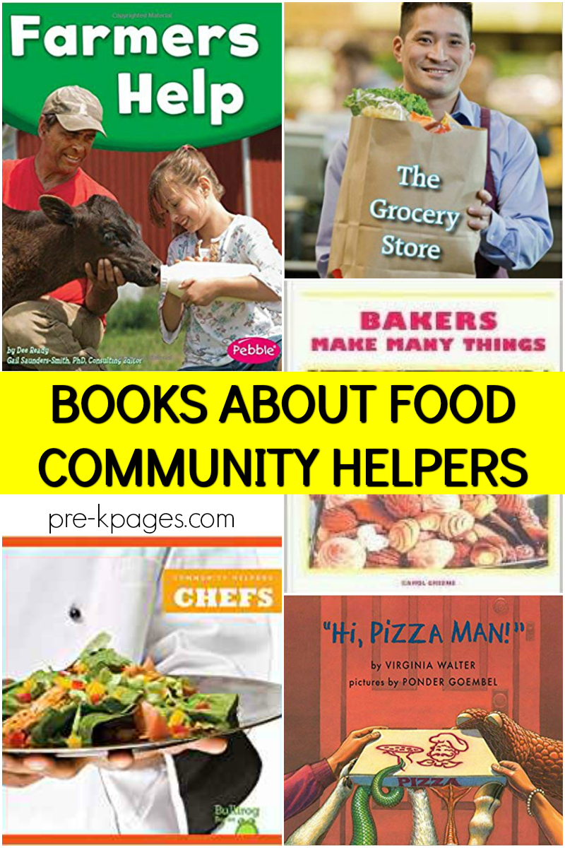 community helper books about food helpers 
