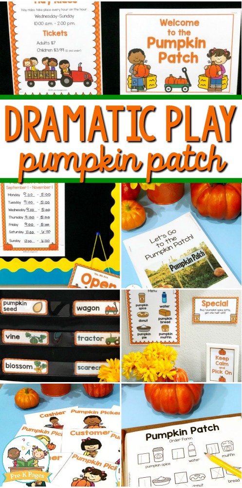 Pumpkin Patch Dramatic Play Theme