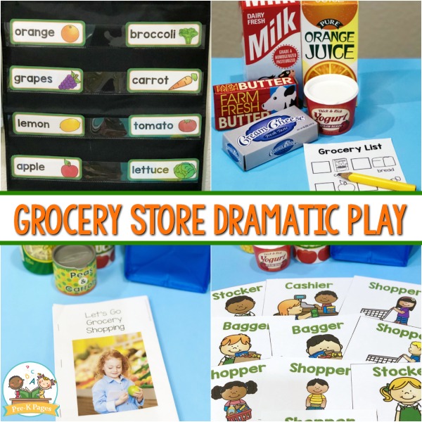 Dramatic Play Grocery Store Theme