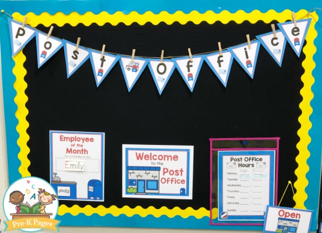 Dramatic Play Post Office Theme Printables