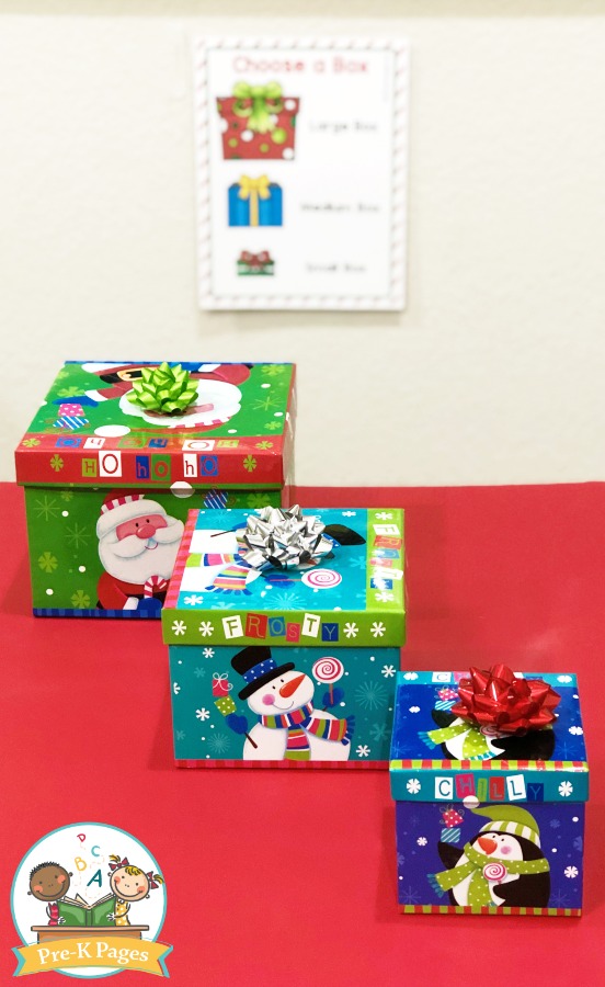 Gift Boxes for Holiday Pretend Play
