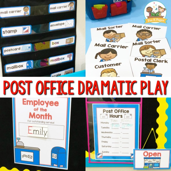 Post Office Theme for Preschoolers