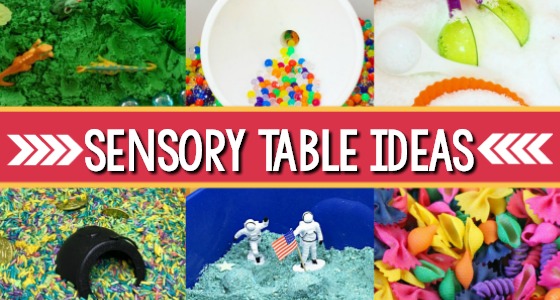 Sensory Table Ideas for Preschoolers