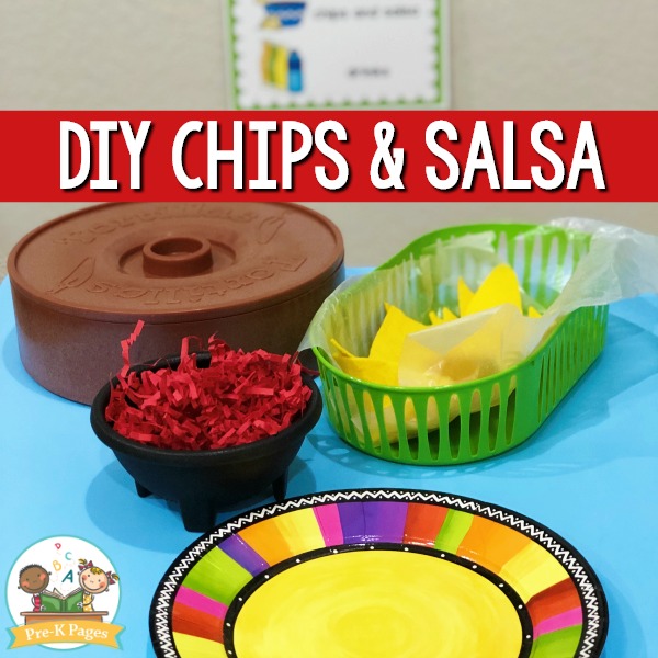 Taco Truck Chips and Salsa Pretend Play