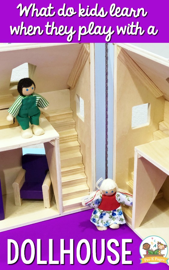 What do kids learn with a dollhouse