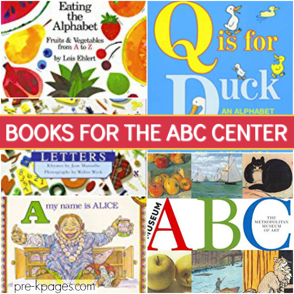abc alphabet center pre-k books