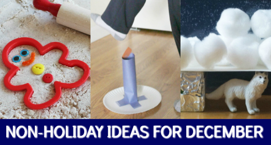 december ideas not Christmas preschool