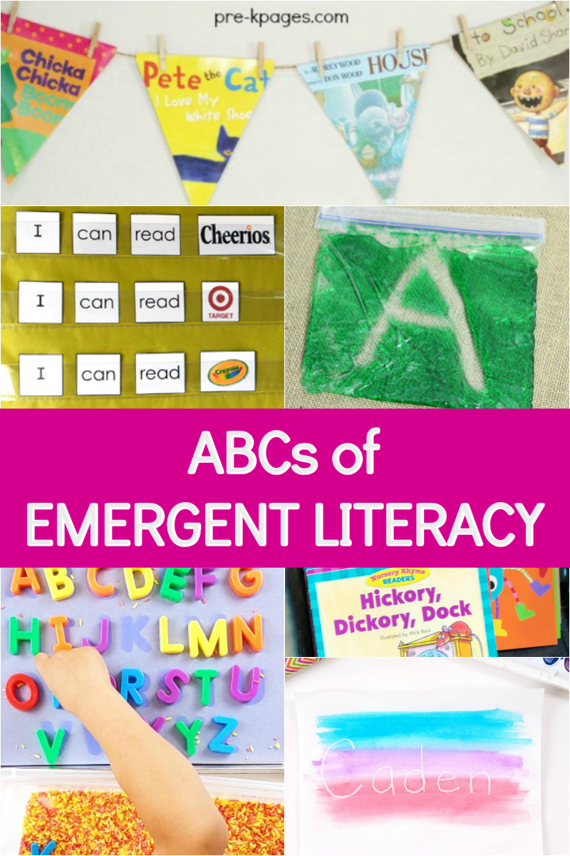emergent literacy for preschool