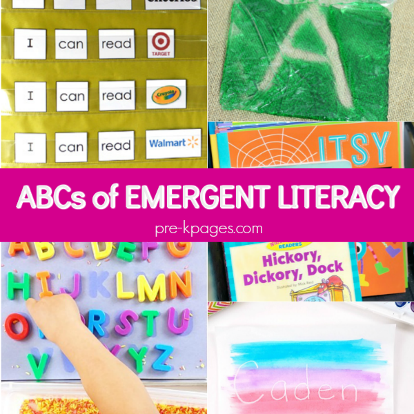 emergent literacy pre-k