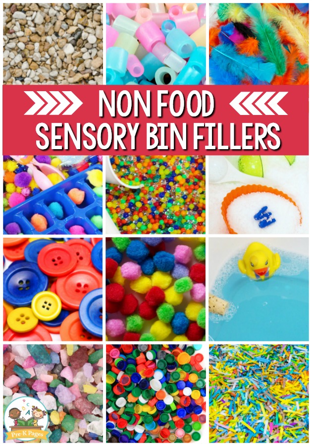 Best Sensory Bin Fillers for preschool