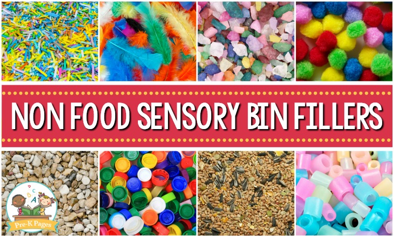 Sensory Bins Without Food