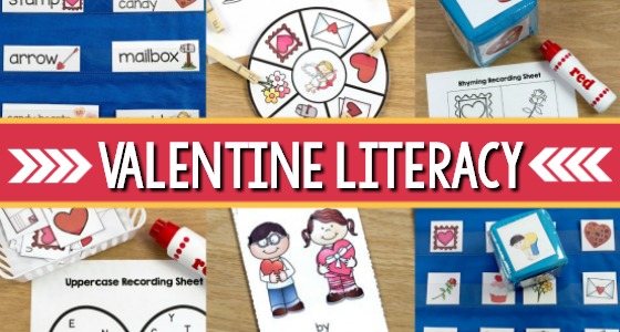 Valentine Literacy Activities for Preschoolers