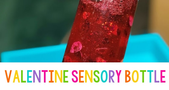 valentine sensory bottle cover