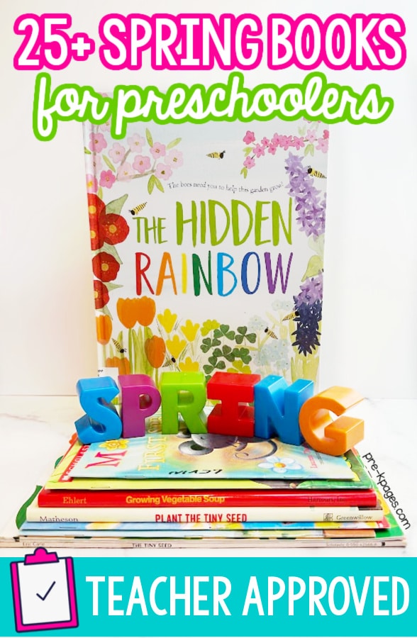 25 Spring Books for Preschoolers