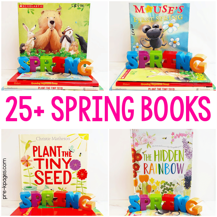 Books About Spring for Preschoolers 