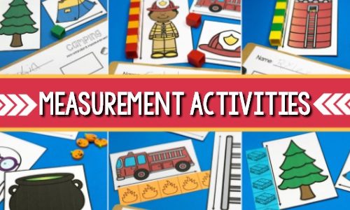 Measurement Activities for Preschool