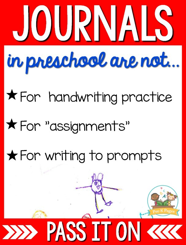 Preschool Journal Ideas 