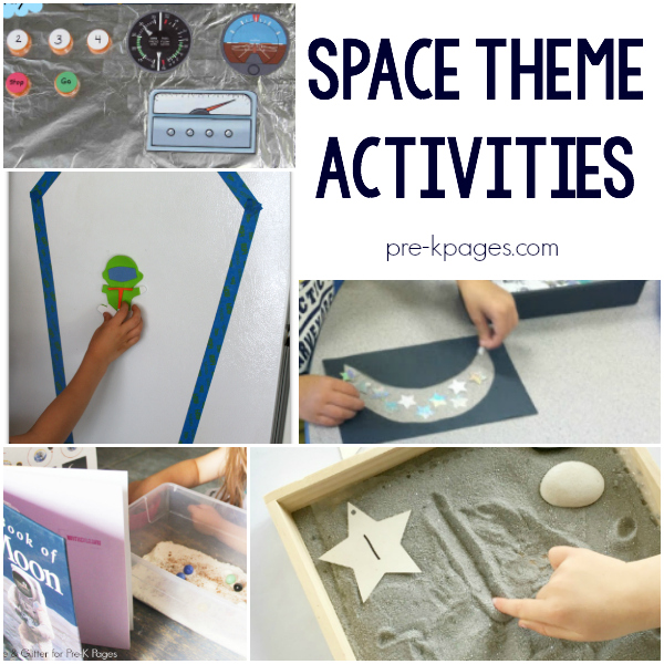 outer space astronaut activities pre-k