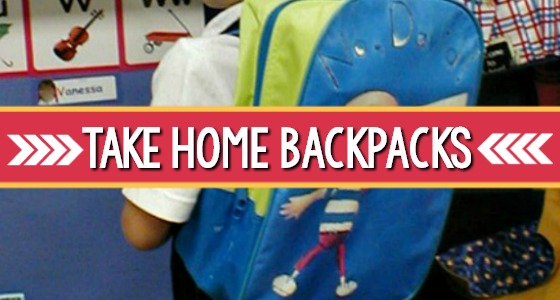 take home backpacks for preschool