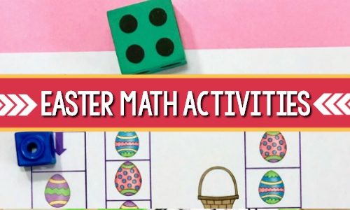 Easter Math Activities cover