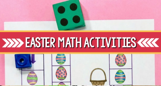 Easter Math Activities cover